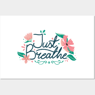 Just Breathe Posters and Art